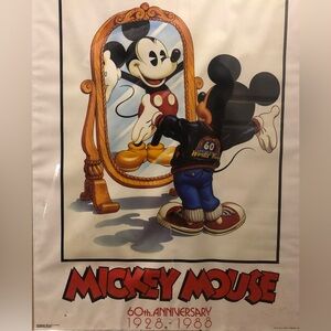 Mickey Mouse 60th anniversary poster